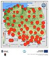 Prawdopodobieństwo wystąpienia dnia z burzą w czerwcu